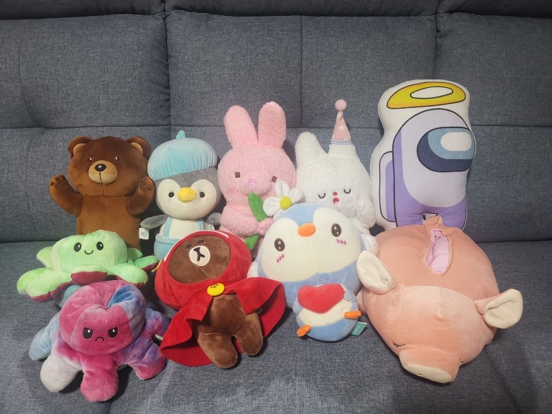 MIX CUTE SOFT TOY PLUSH PLUSHIE pink pig