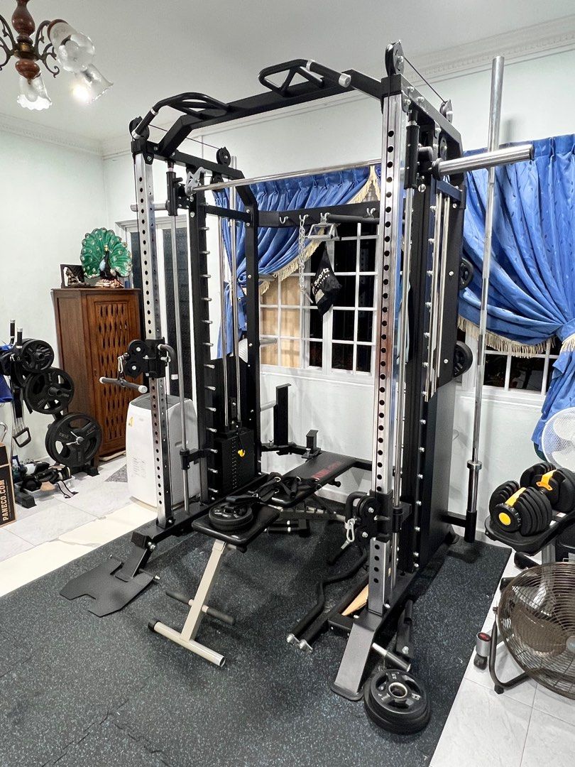 MASSFIT G7 PRO FUNCTIONAL TRAINER POWER RACK SMITH Sports