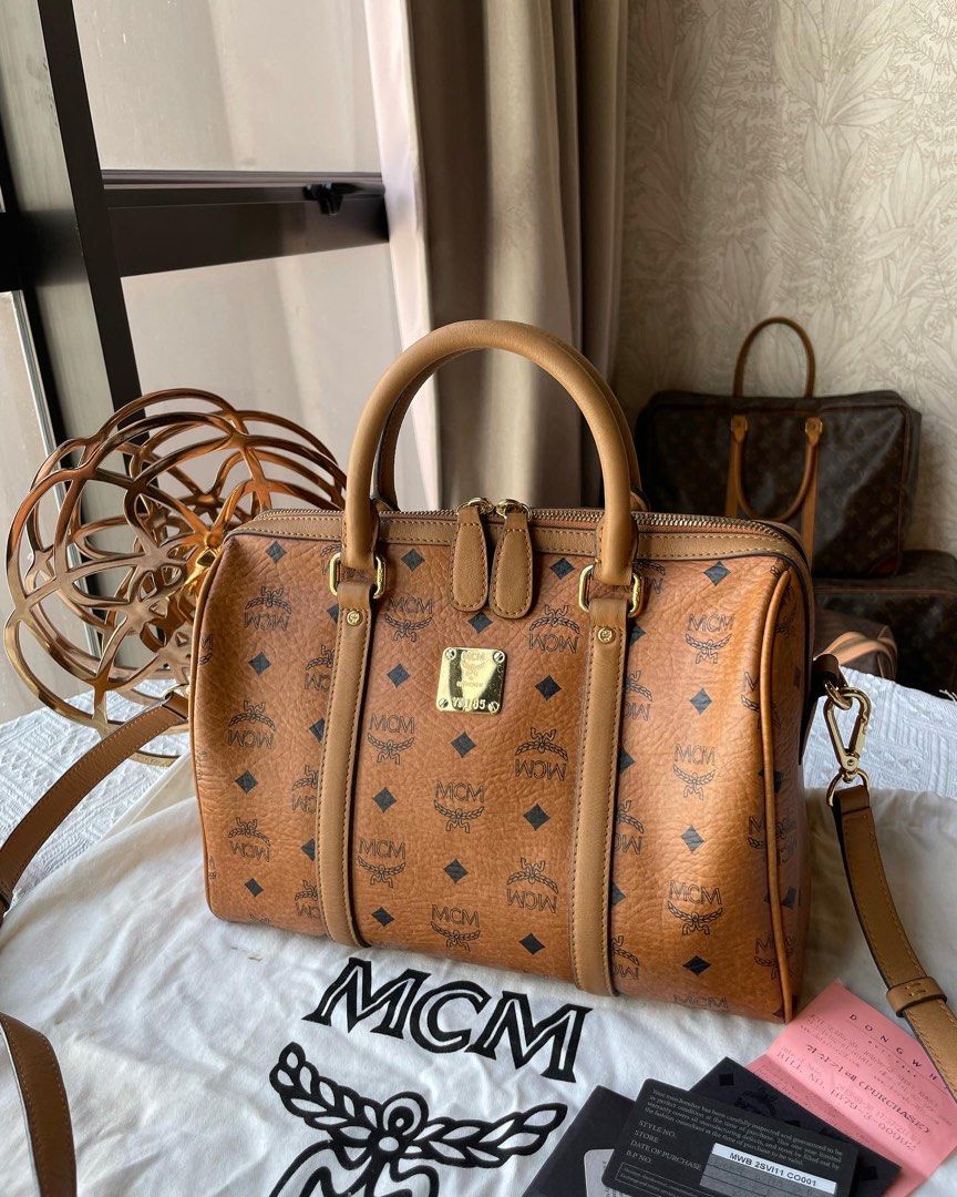 Mcm boston bag price hotsell