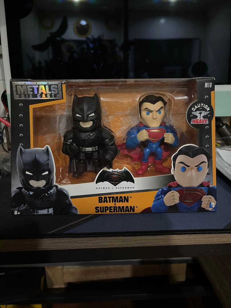 JADA METALS SUPERMAN BATMAN VS SUPERMAN 4″ – Pablos Toys | Juguetería