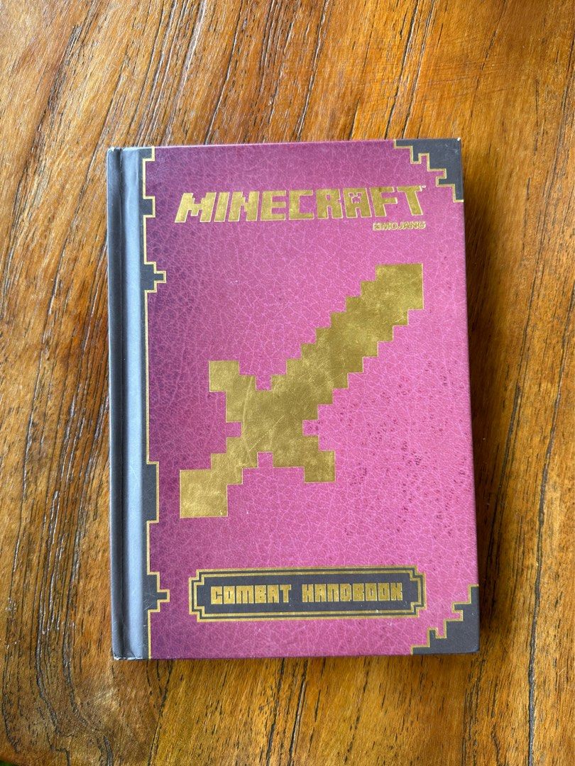 Minecraft Combat Handbook, Buku & Alat Tulis, Buku Anak-Anak di Carousell