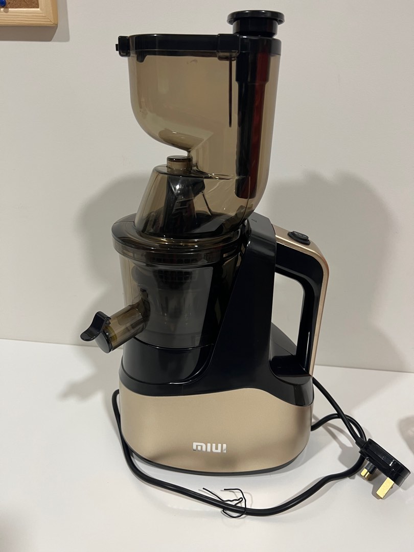 MIUI Slow Juicer Ice Cream Maker Gold Edition (150W), TV & Home