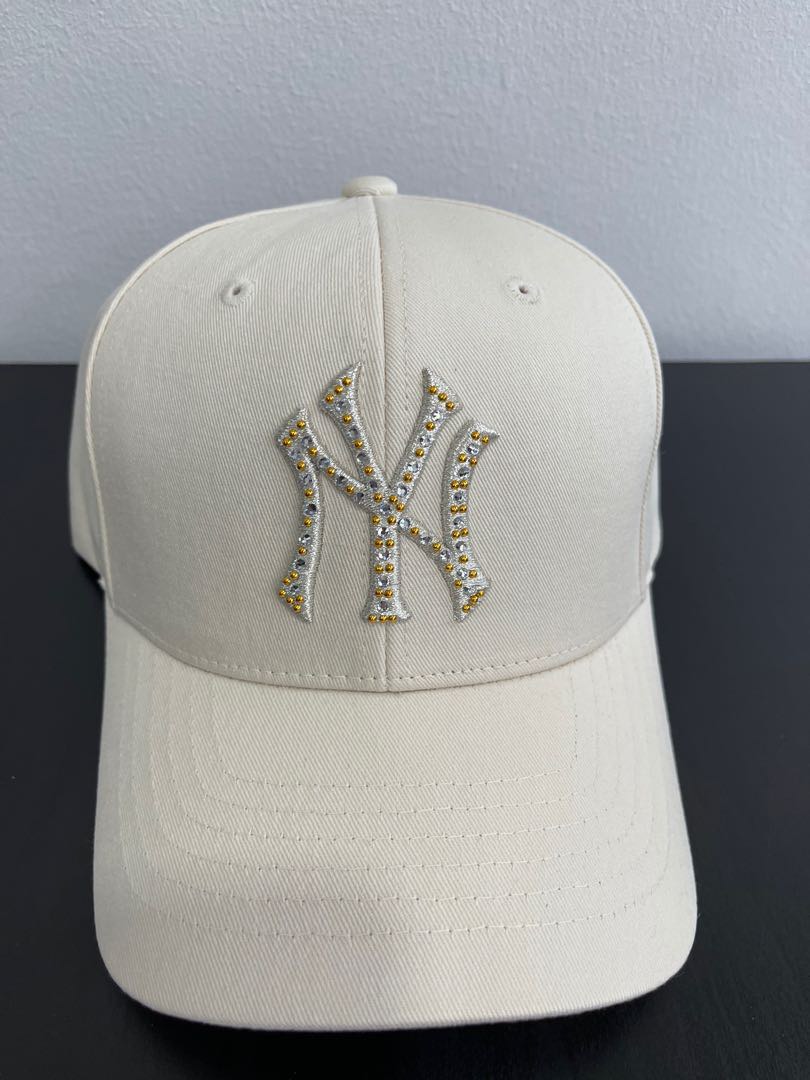 MLB Korea Gradation Crystal Structured Ball Cap New York Yankees, 2022ss