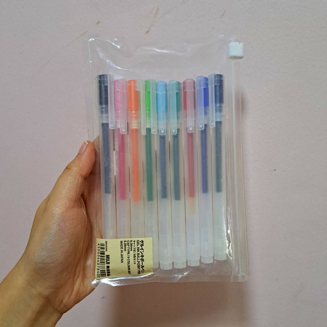 Muji pens (0.38), Hobbies & Toys, Stationery & Craft, Other Stationery &  Craft on Carousell