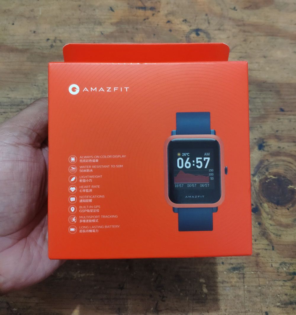 NEW BNIB Amazfit BIP S Orange GPS Smartwatch Garansi Resmi