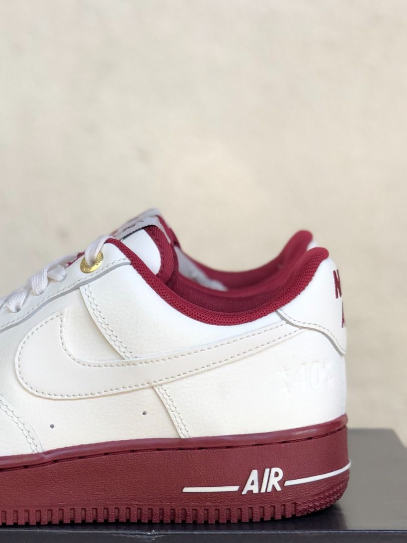 Nike Air Force 1 Low “40th Anniversary Edition - Sail Team Red