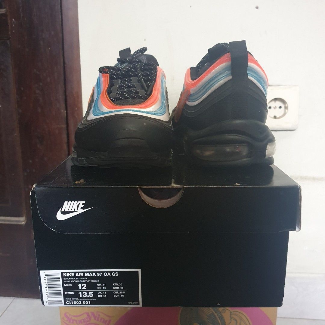 Nike Air Max 97 On Air Neon Seoul , Size 12 US