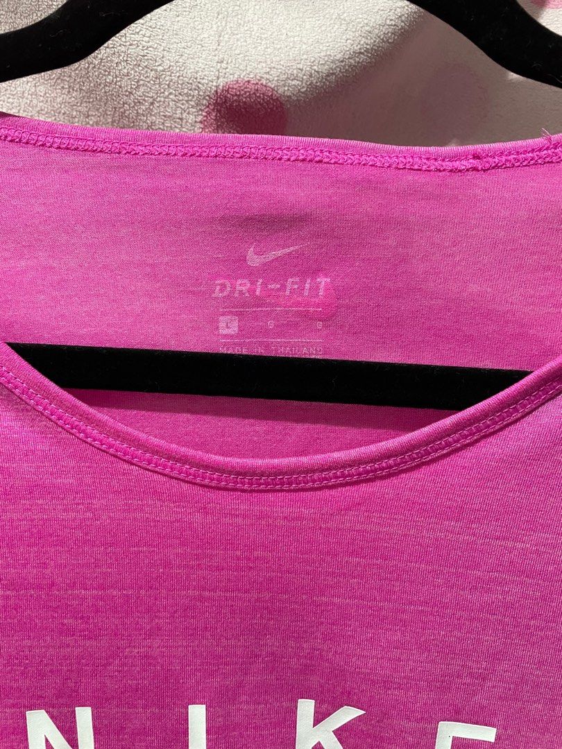 Nike Dri fit Shirt, Women's Fashion, Activewear on Carousell
