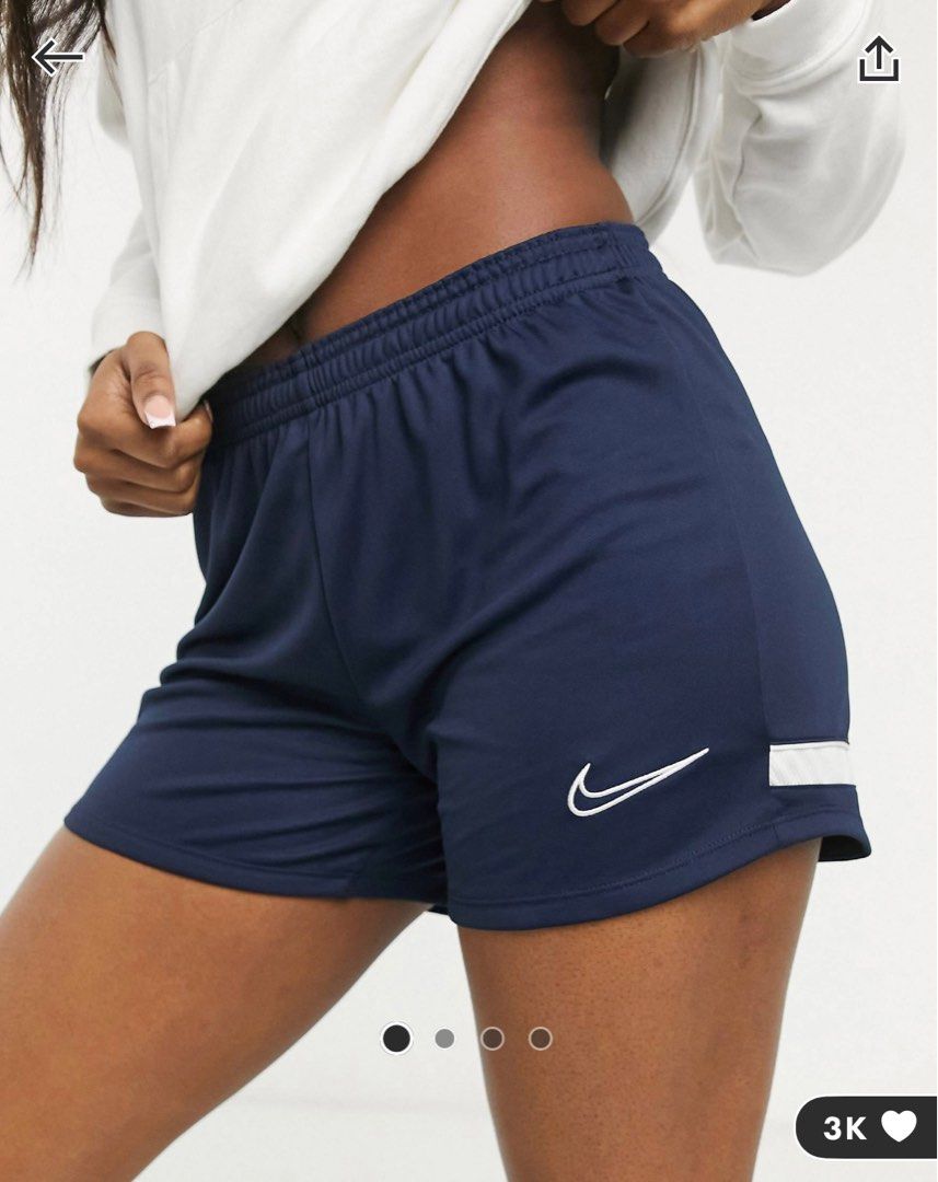 Navy nike football shorts hot sale