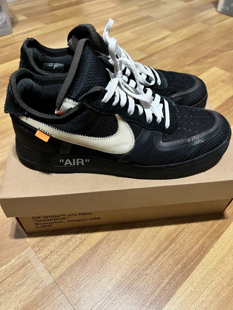 Nike Off White Air Force 1 Black
