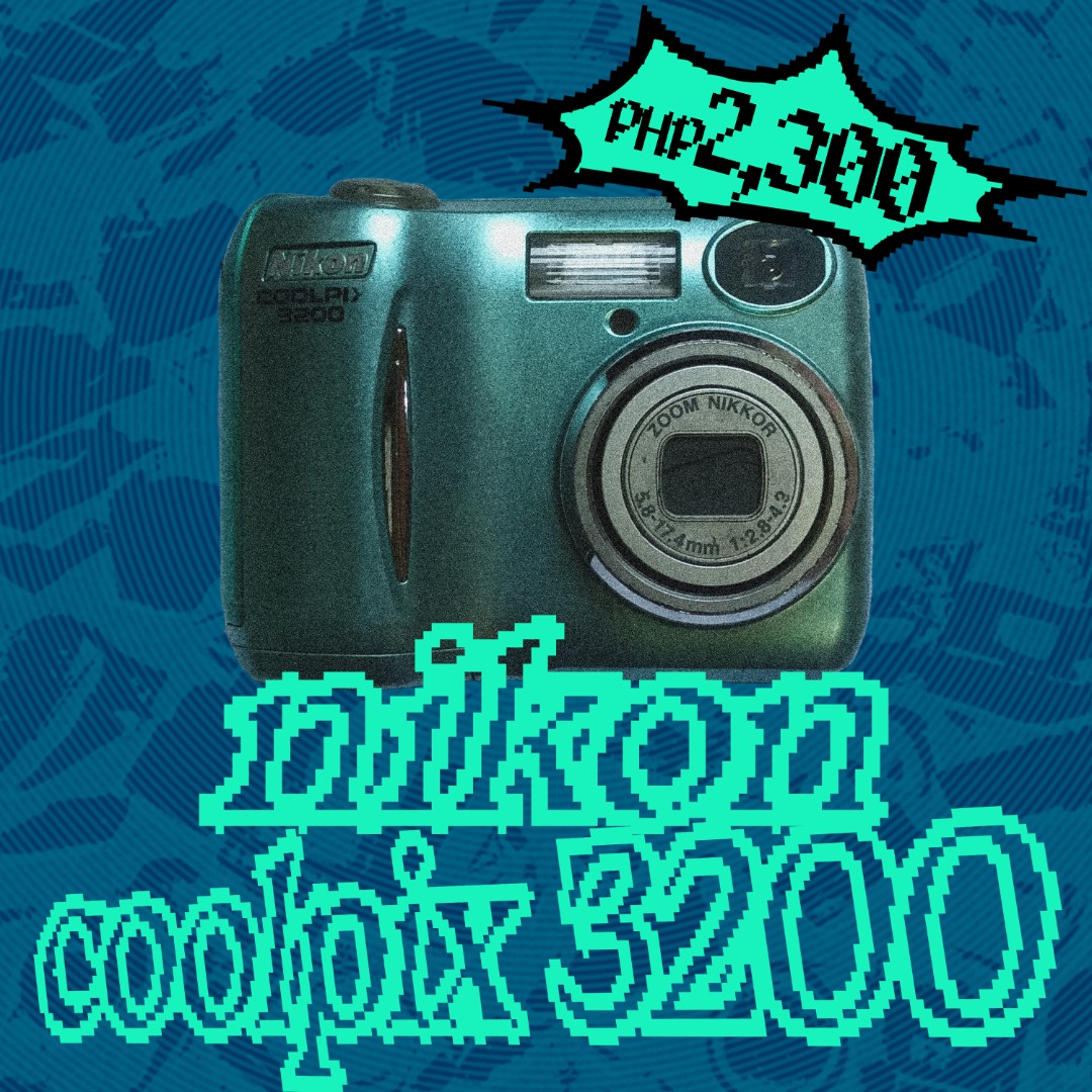 NIKON coolpix 3200 digital camera, Photography, Cameras on Carousell