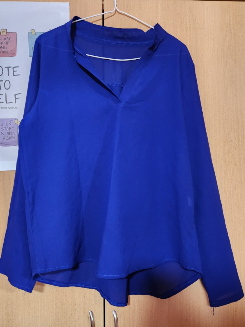 office-blouse-women-s-fashion-tops-blouses-on-carousell