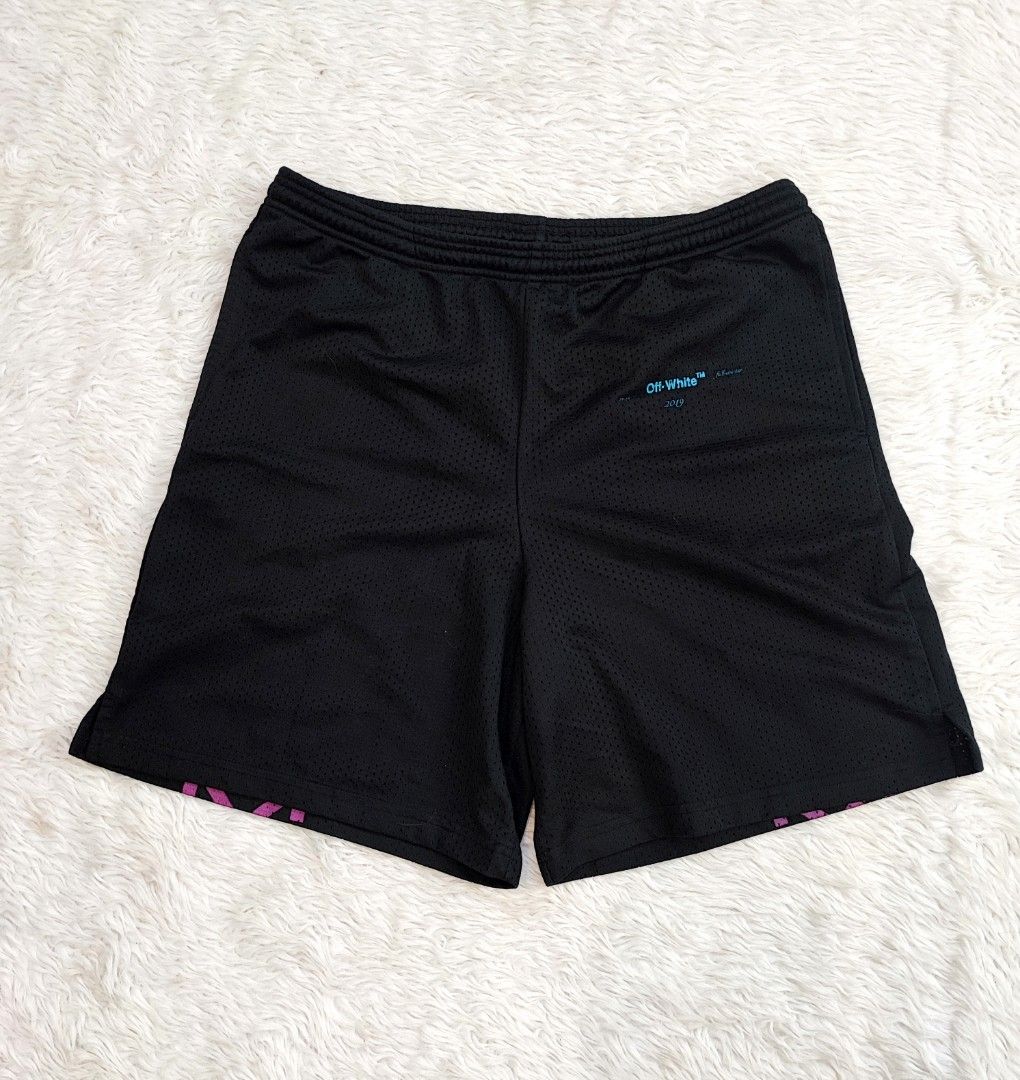 Off white gradient mesh shorts hotsell