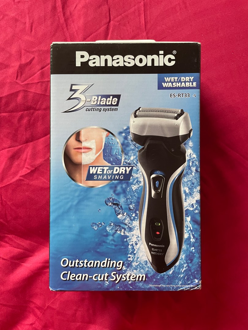 Panasonic shaver ES-RT33 -S wet/dry, 美容＆化妝品, 男士美容 ＆ 護理 - Carousell