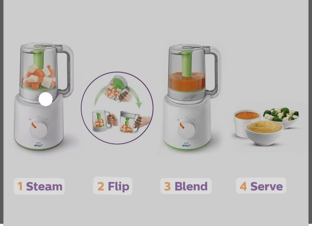 Philips Avent Steamer Blender 4 in 1, Babies & Kids, Nursing & Feeding
