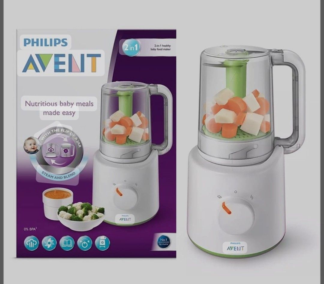 Philips Avent Steamer Blender 4 in 1, Babies & Kids, Nursing & Feeding, Weaning & Toddler