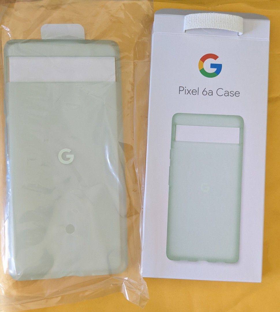Pixel 6a case seafoam green, Mobile Phones & Gadgets, Mobile & Gadget