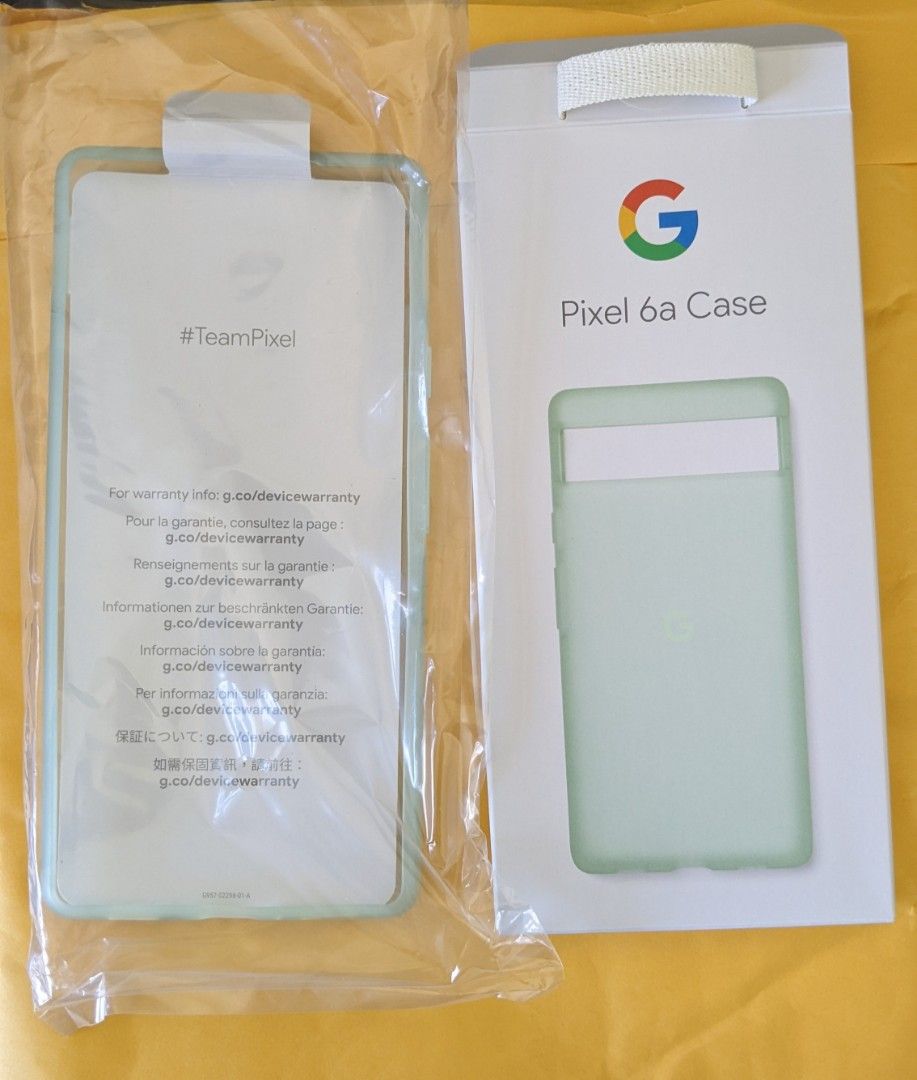 Pixel 6a case seafoam green, Mobile Phones & Gadgets, Mobile & Gadget