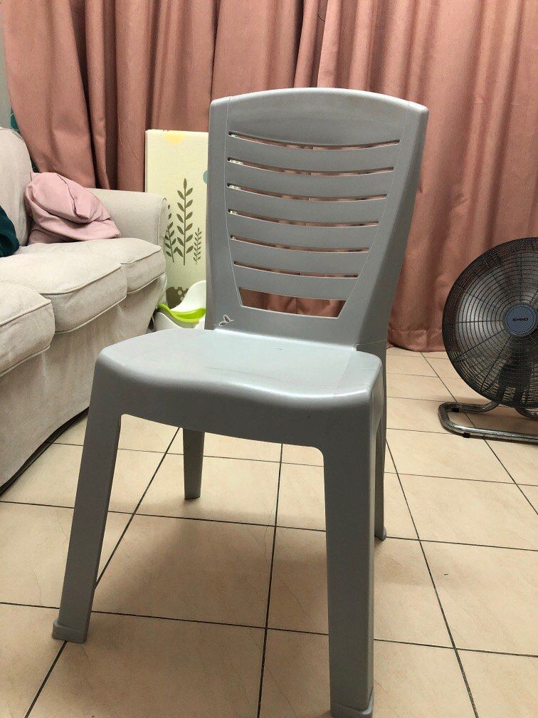 Plastic Chair, Furniture & Home Living, Furniture, Chairs on Carousell