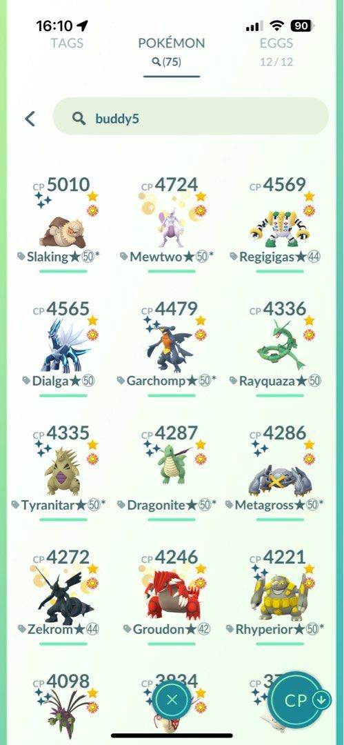 SOLD - Pokemon Go Account Level 50, 1600+ Shinys, 55m Stardust