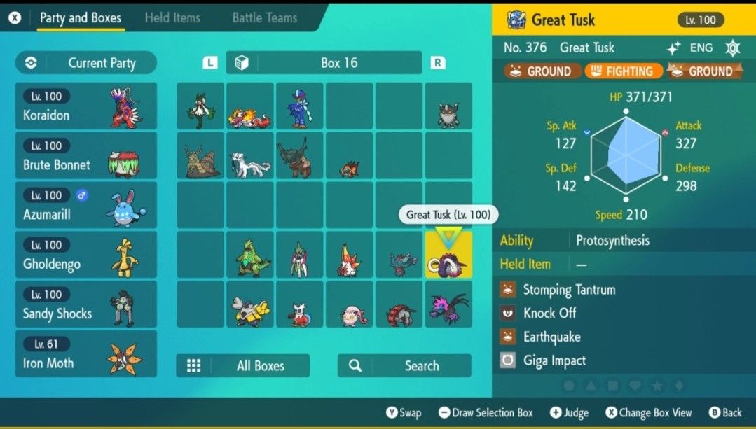 SLITHER WING Shiny 6IV Past Paradox / Pokemon Scarlet and -  Israel