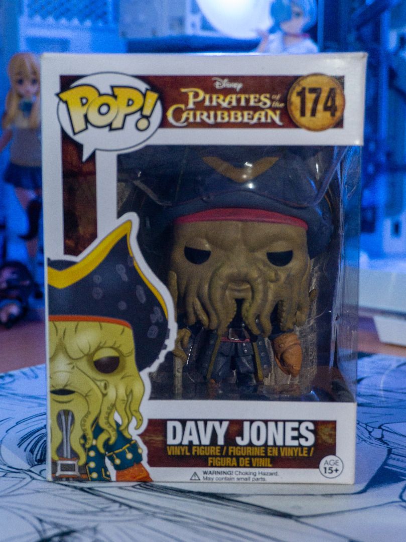 FUNKO POP Pirates of the Caribbean Davy Jones Hobbies Toys