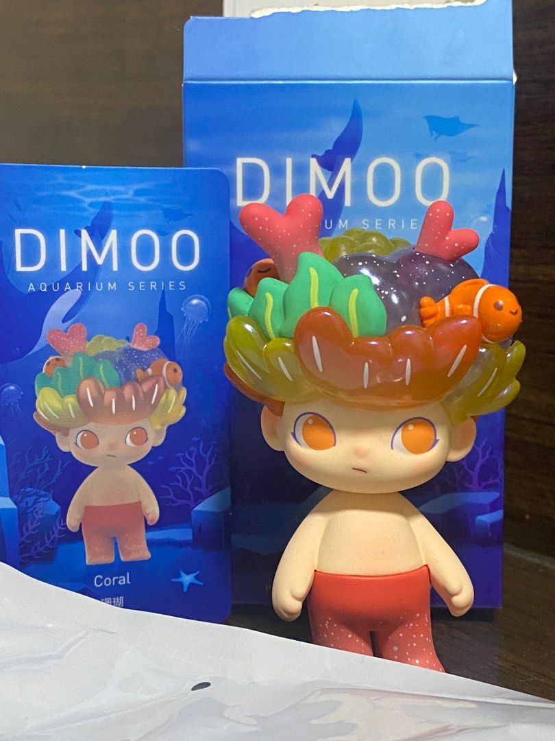 POPMART ! Dimoo Aquarium ( Coral ), Hobbies & Toys, Toys & Games on ...