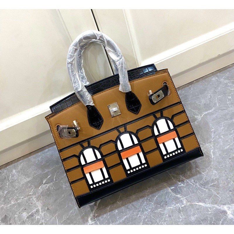 Pre order: Tote Bag Genuine Leather Faubourg Birkin Luxury Women's Handbag  house bag Pattern Trendy Large Capacity Casual Tote, Women's Fashion, Bags  & Wallets, Tote Bags on Carousell