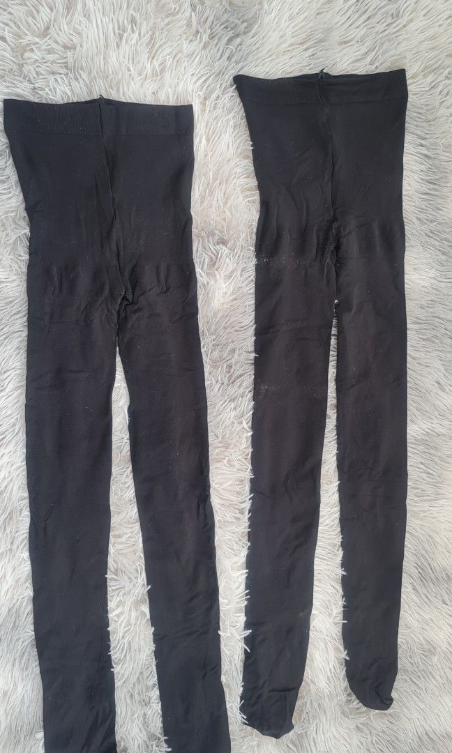 Pre owned: tights from Japan (ideal for winter) (Category: Undergarments & Loungewear) located in Binan City. Submitted by thefayeshop (Listing ID 1200094986, Image 1). Description: fits M-L 90 each.