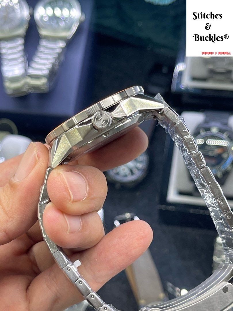 Brand New Zelos SWORDFISH 40MM SS 'NEBULA', Luxury, Watches on Carousell