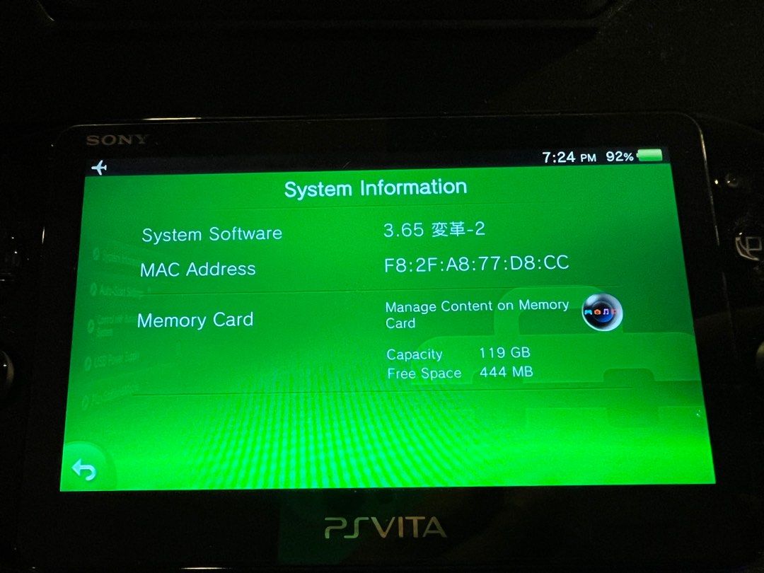 PS Vita Model 2000(can play PSP+PS1 games), Video Gaming, Video Game