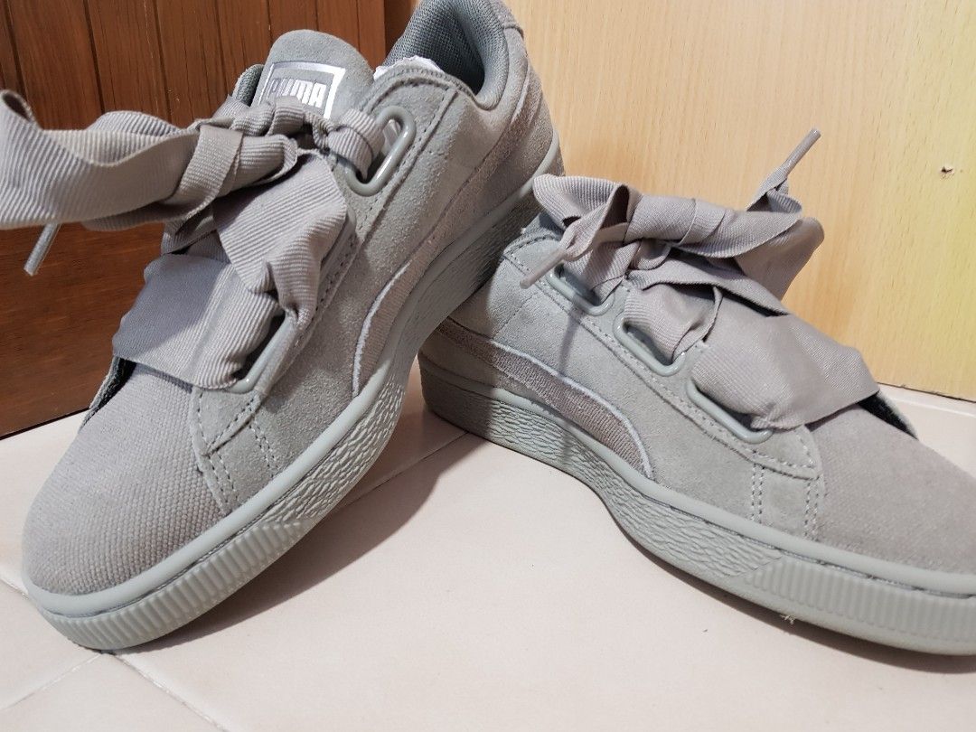 Puma suede white store womens