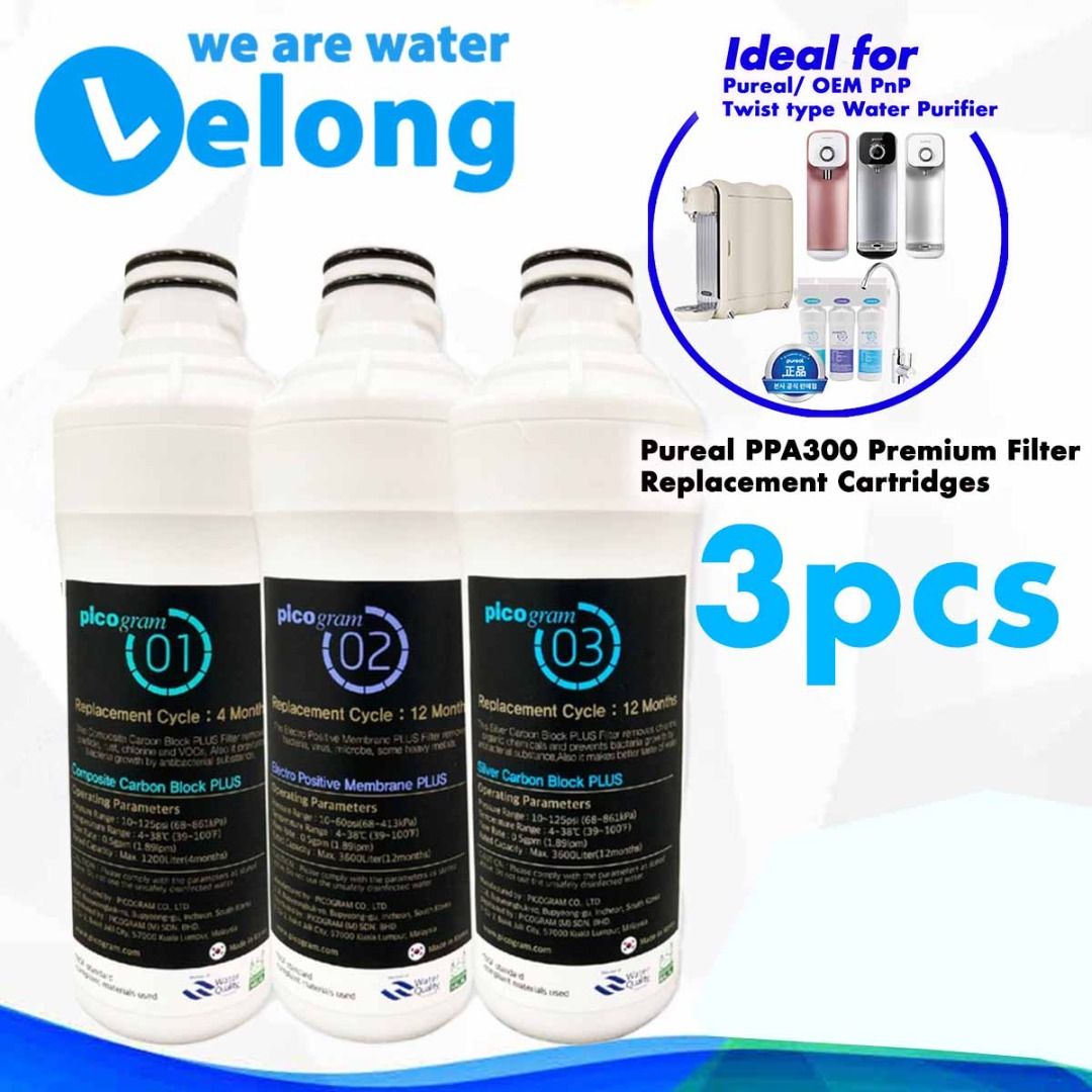 Premium filtration technology for perfect drinking water.