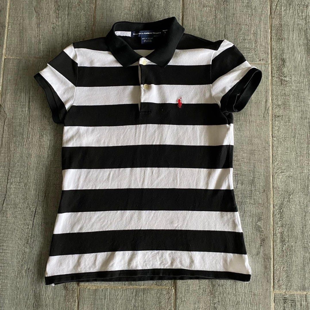 White ralph lauren shirt with red horse Clearance