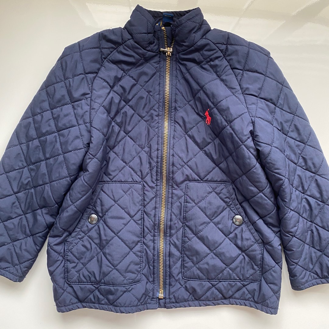 Ralph Lauren Quilted Jacket Perfect for Winter 45T, Babies & Kids