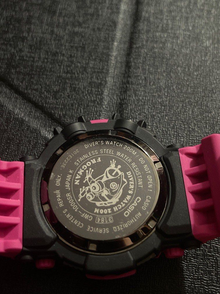 Rare G Shock Frogman GWF 1000 SR 4JF Men In Sunrise Purple