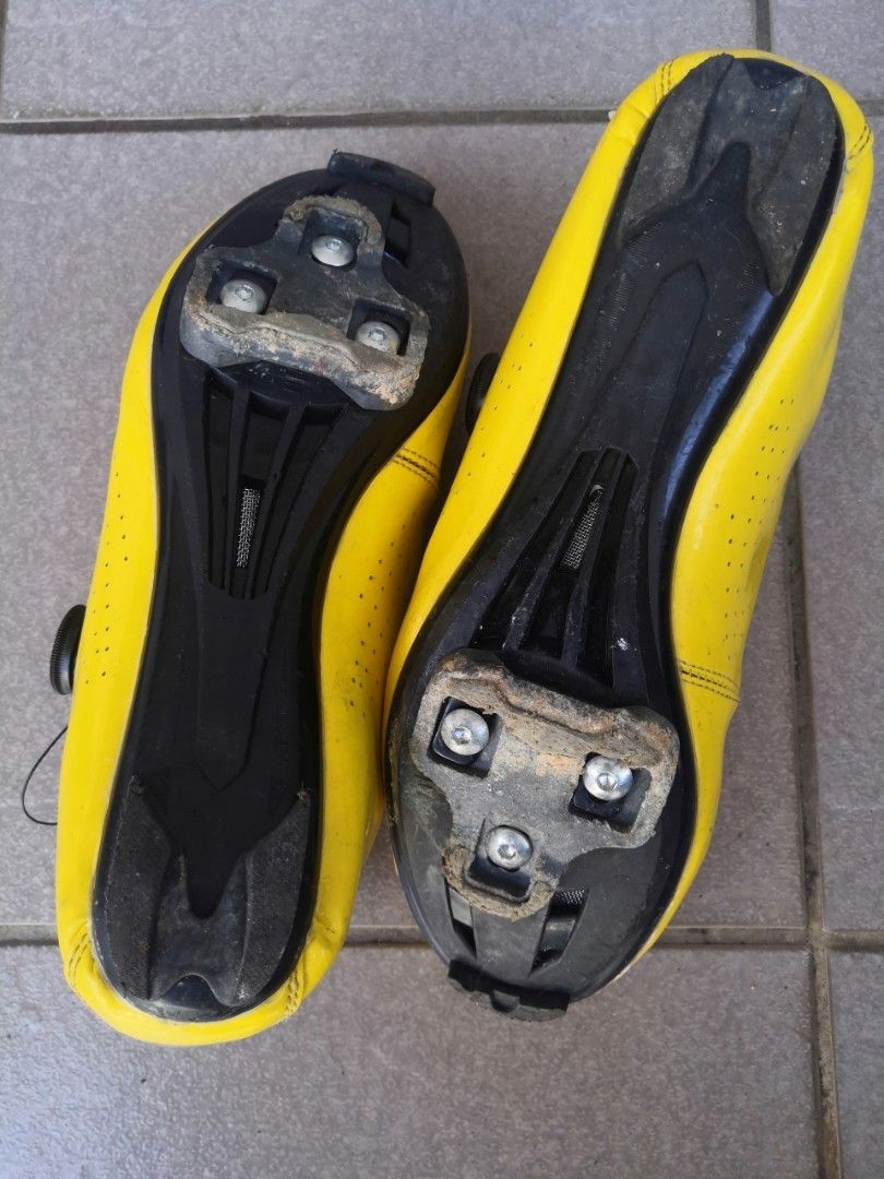 Roadbike Cleat Pedal + Cleat Shoes Combo, Sports Equipment, Bicycles
