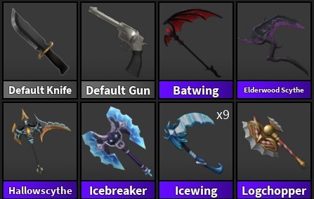 Trading assassin knifes for mm2 knifes, Video Gaming, Gaming Accessories,  Virtual Reality on Carousell