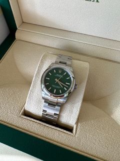 Rolex 277200 oyster perpetual 31 green