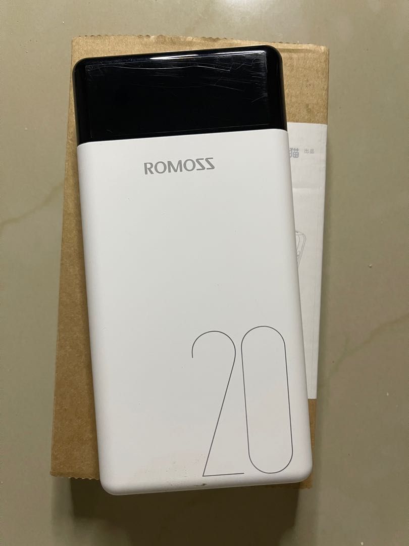 Romoss 20000 mAh, Mobile Phones & Gadgets, Mobile & Gadget Accessories ...