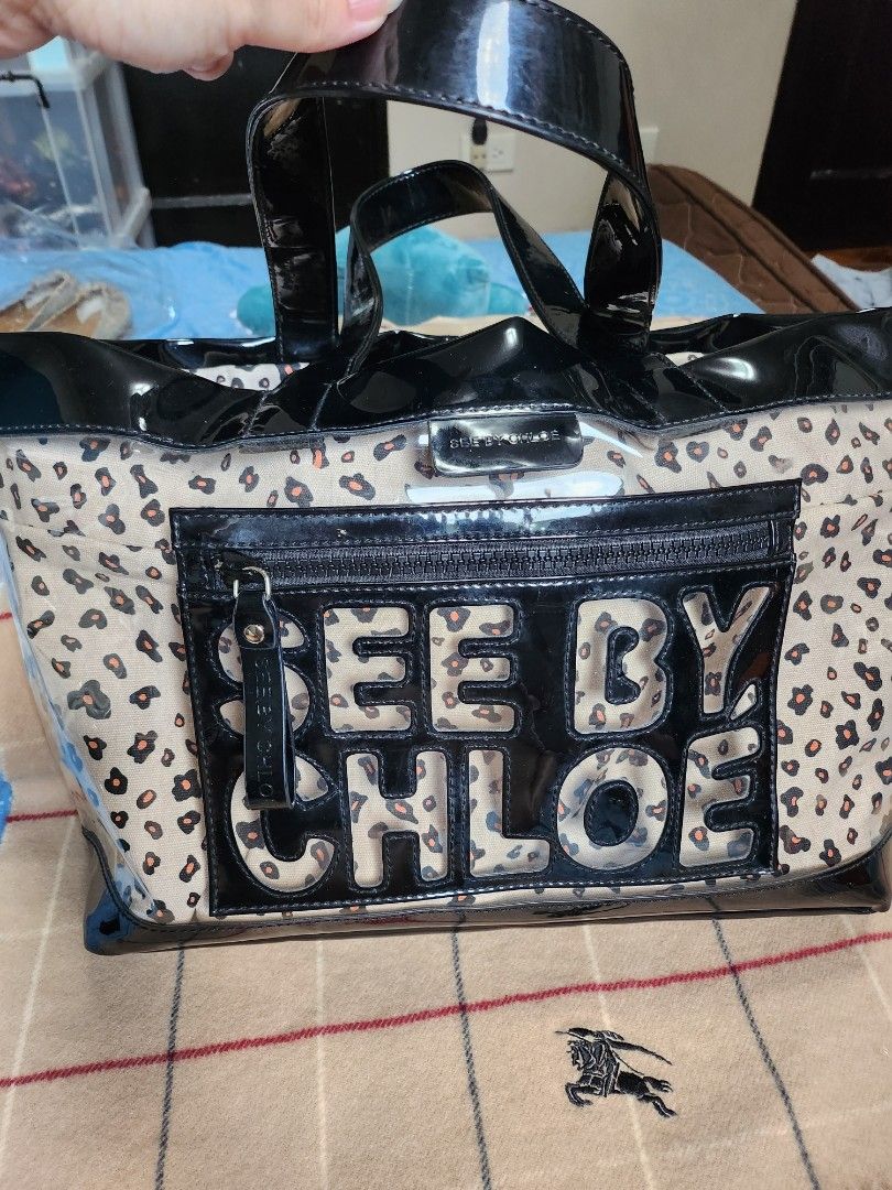Chloe sales clear bag