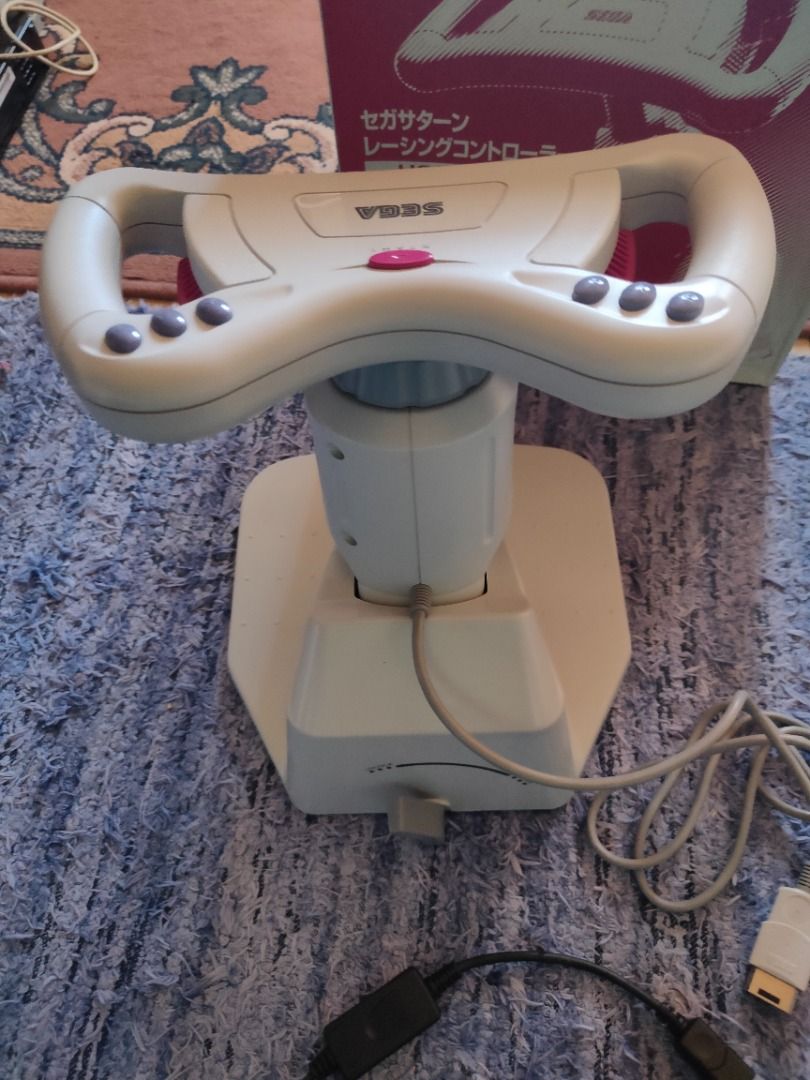 Sega Saturn Wheel Controller, Video Gaming, Gaming Accessories ...