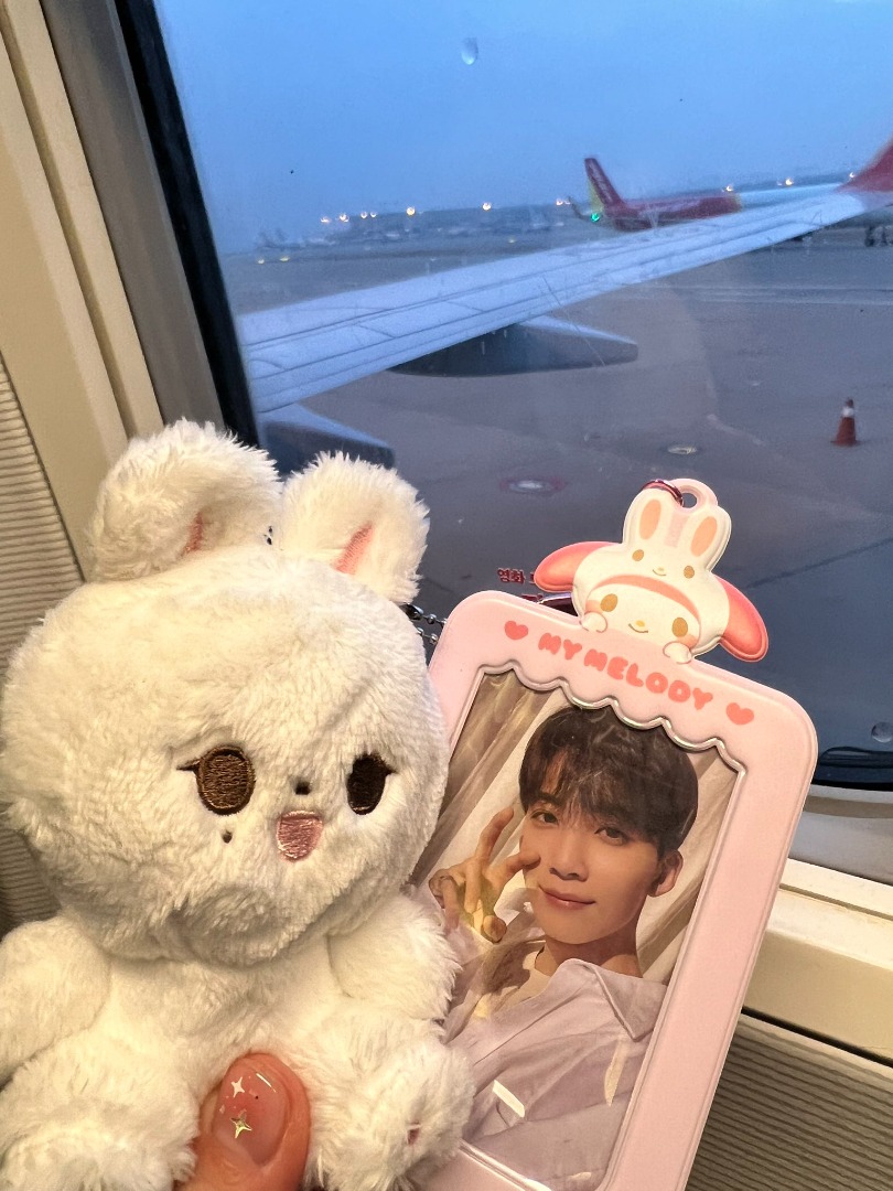 Seventeen SVT Jeonghan Jjongcom-e 10cm Seated White Bunny Rabbit Doll ...