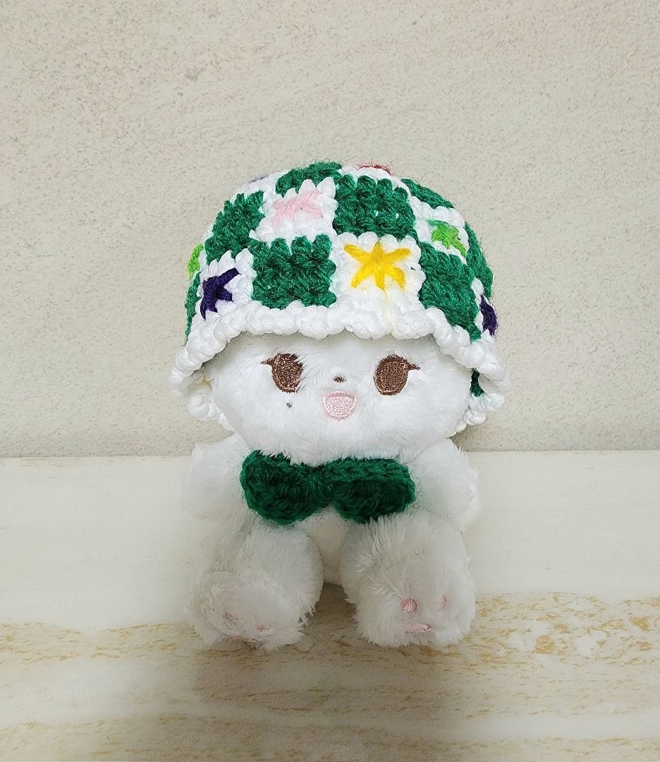 Seventeen SVT Jeonghan Jjongcom-e 10cm Seated White Bunny Rabbit Doll ...