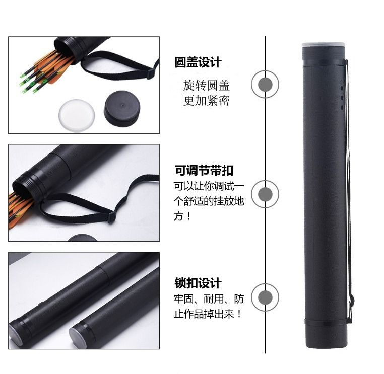 [SG] Extendable Poster Tube Holder [64cm To 108cm], Hobbies & Toys
