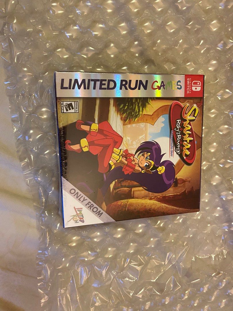 Skateboard Deck Shantae Risky's Revenge - Édition Collector Limited Run Games - Neuf