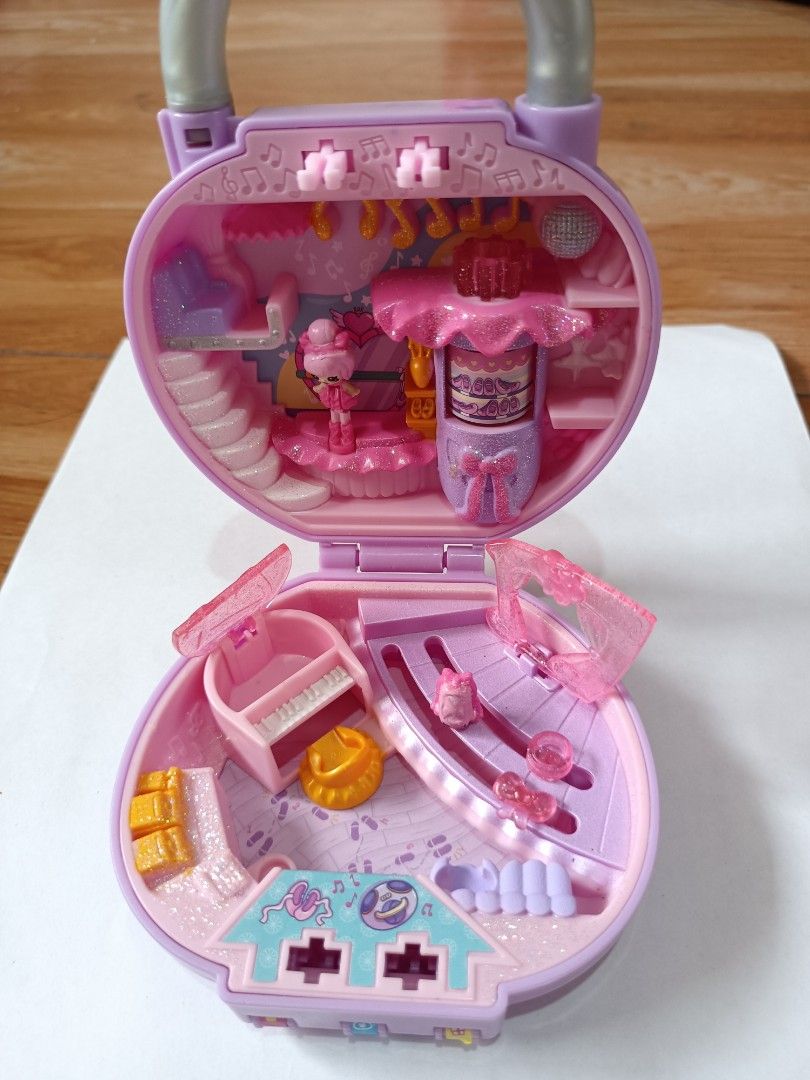 Shopkins Lil Secrets Dainty Dance Studio RARE Glitter ver. Compact
