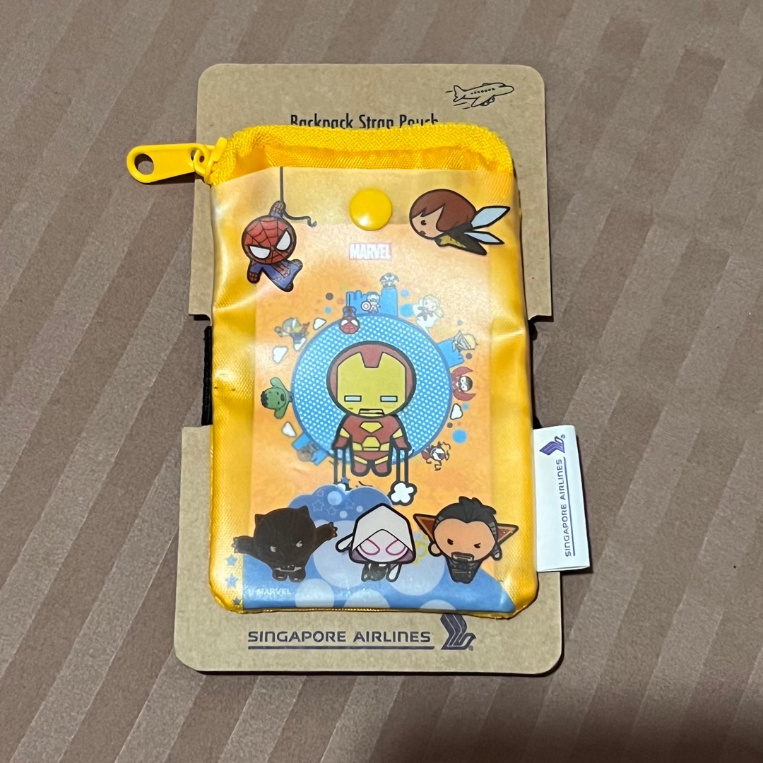 Singapore Airlines Kids Backpack Strap Pouch, Babies & Kids, Babies