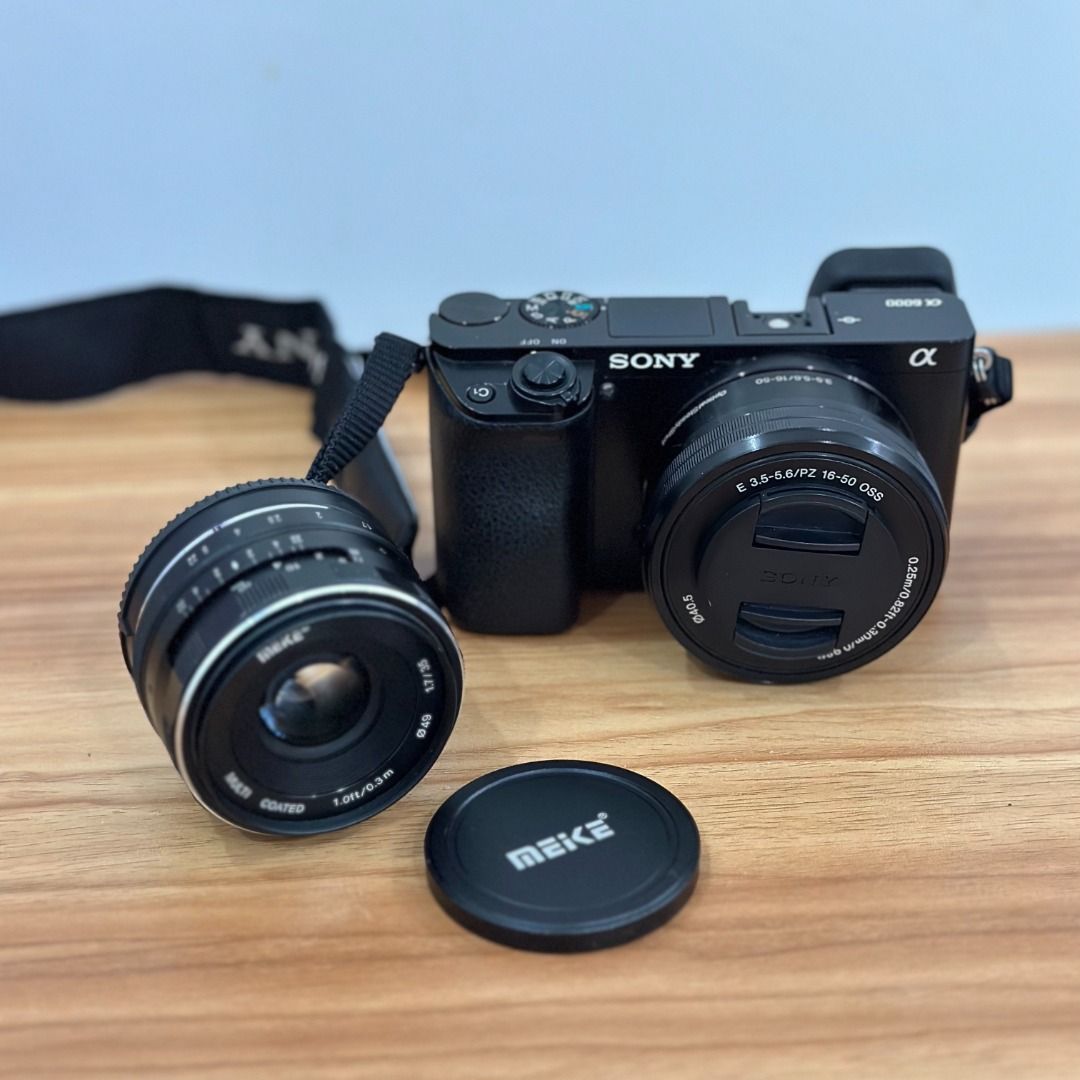 Sony A6000 with 35mm lens, Photography, Cameras on Carousell