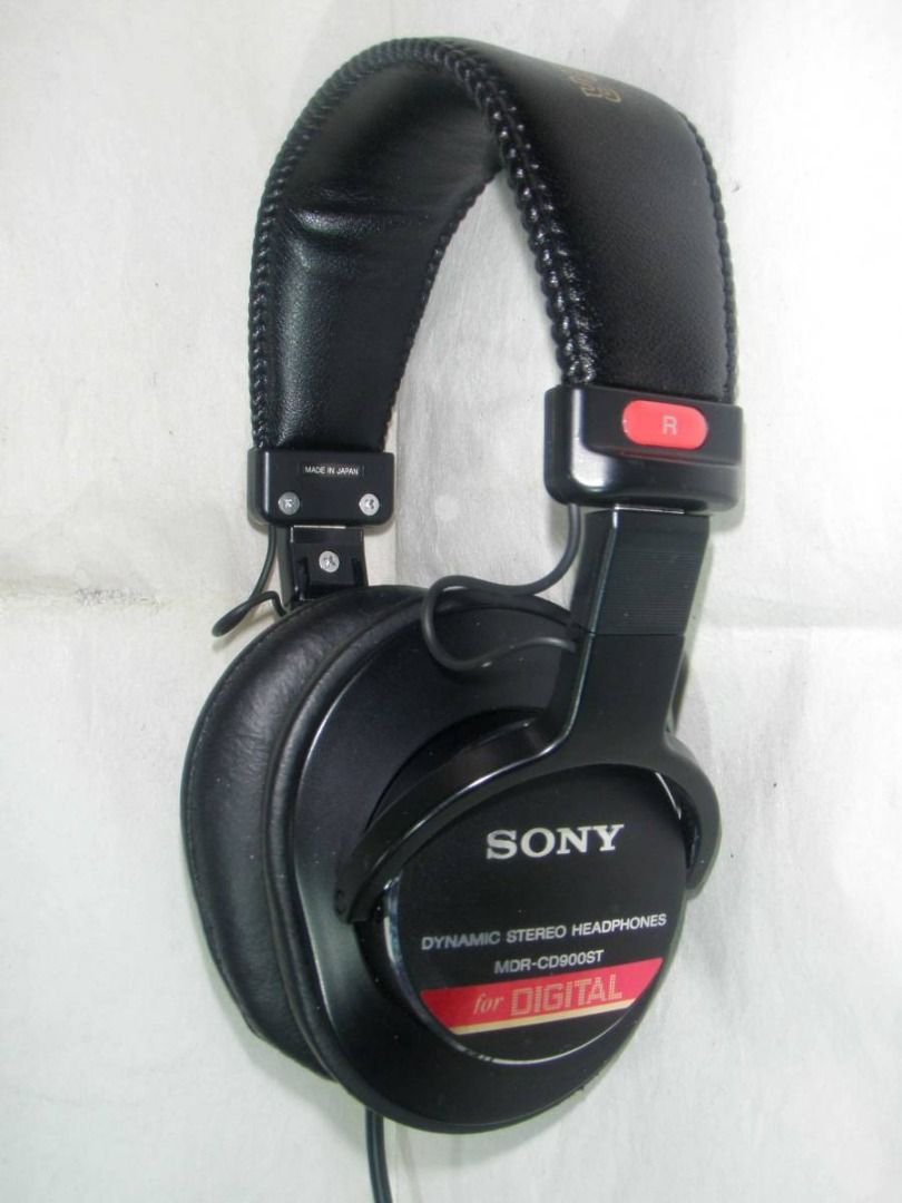 初期型 「ST」表記無 SONY MDR-CD900ST イヤーパッド交換 99-